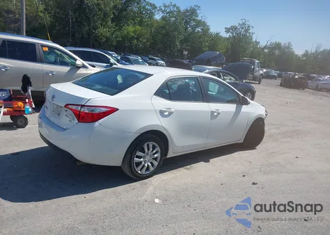 2015 Toyota Corolla Le из США, поврежденный, VIN 2T1BURHE6FC355352